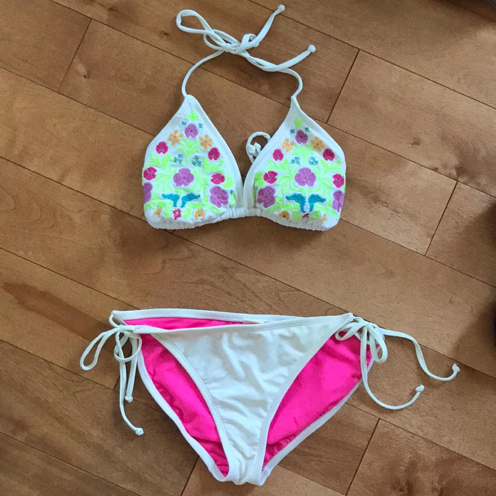 Cute Floral Bathing Suit